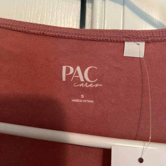 PacSun Ruffle Flutter T-Shirt Pink - Picture 5 of 6